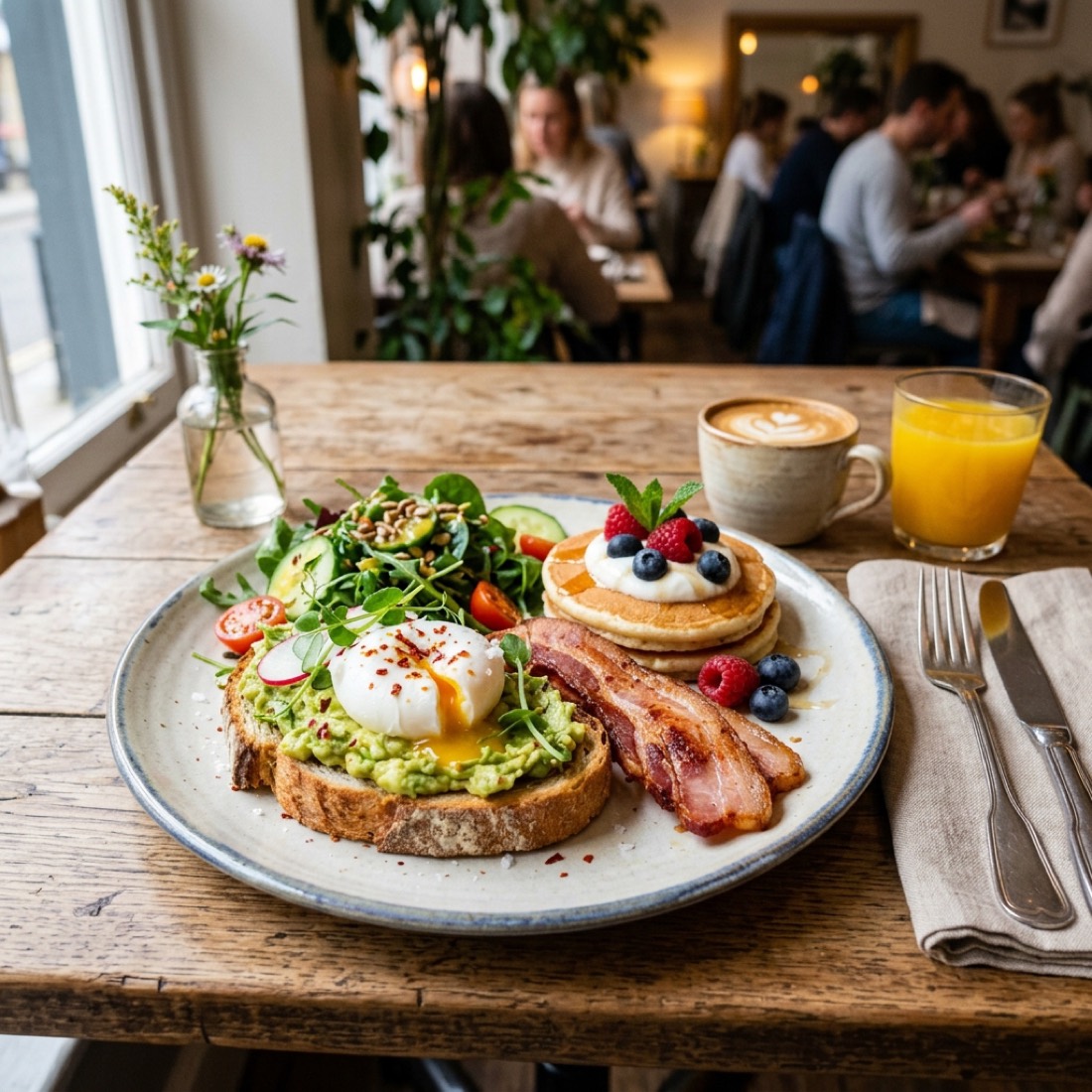 Brunch plate